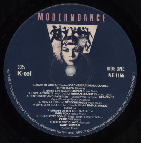 Various-Pop Modern Dance UK vinyl LP album (LP record) (205525)